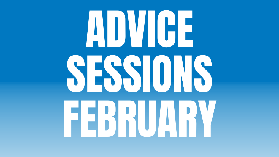 Advice Sessions February 2024