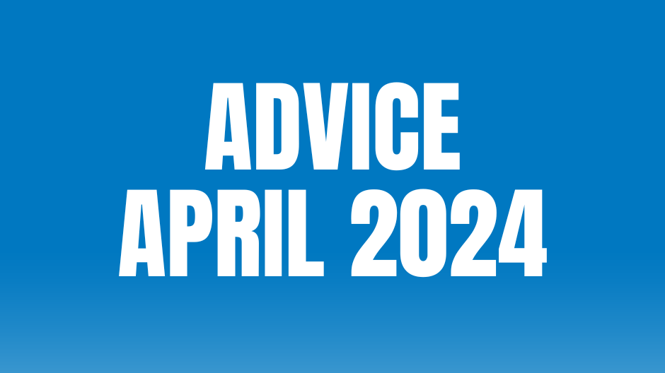 advice sessions April 2024