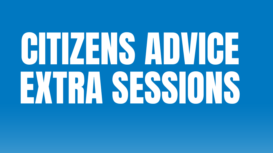 Citizens Advice Extra Sessions