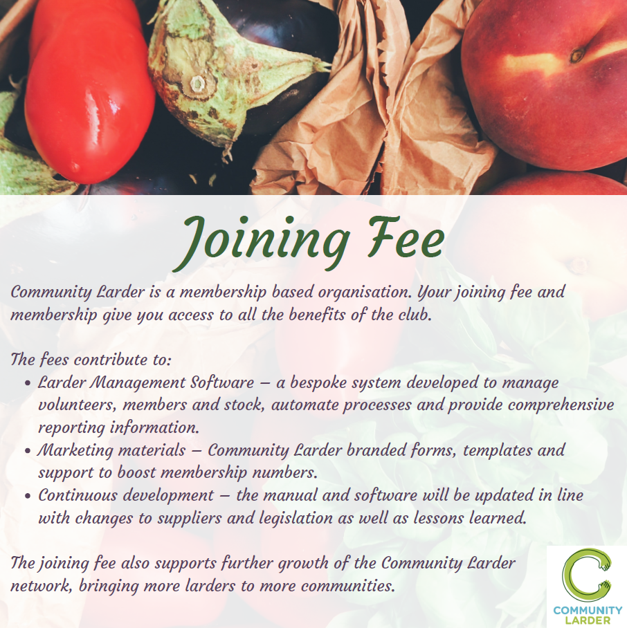 Joining Fee Info
